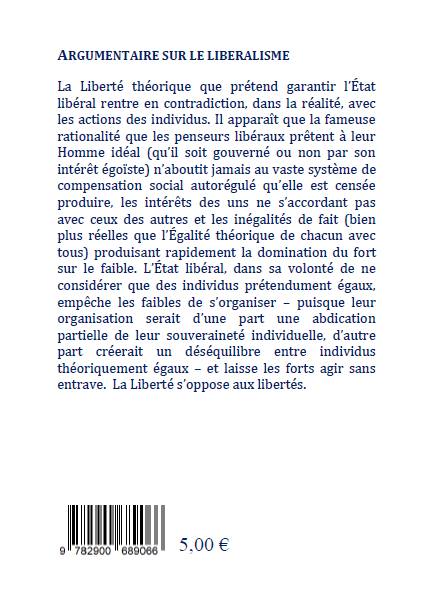 Argumentaire sur le libéralisme – Image 2