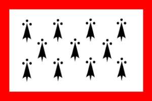 Drapeau du Limousin 90×150