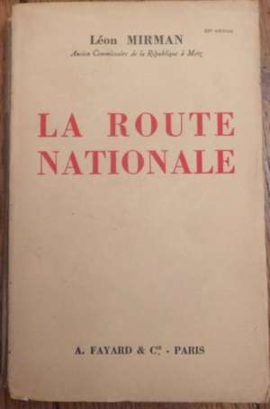 La Route Nationale, de Léon Mirman