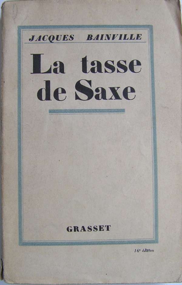 La tasse de Saxe