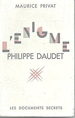 L’énigme Philippe Daudet