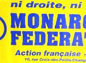 Affiche : Monarchie fédérative (bandeau)