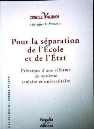 Pour la séparation de l’école et de l’état