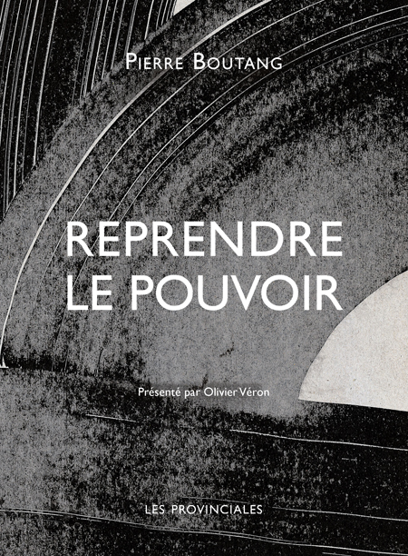 Reprendre le pouvoir