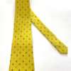 Cravate Fleurs de lys, Jaune