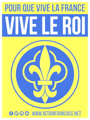 Affiche Pour que Vive la France, Vive le Roi