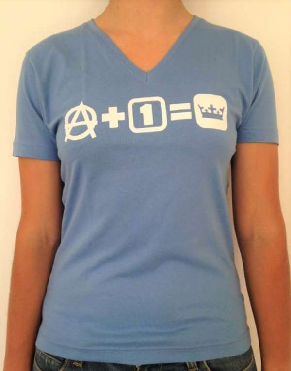 Tee shirt "La monarchie c'est l'anarchie plus un" – Image 2