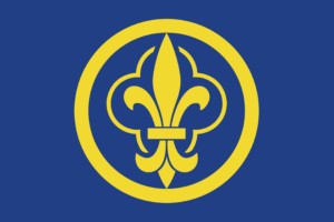 Drapeau d&rsquo;AF bleu