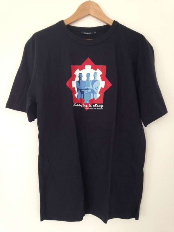 Tee shirt "Lobbying is sexy"