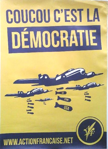 Affiche Coucou c'est la démocratie