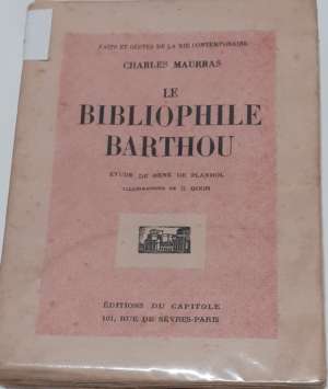 Le bibliophile Barthou