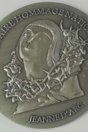 Médaille centenaire hommage national à Jeanne d’Arc