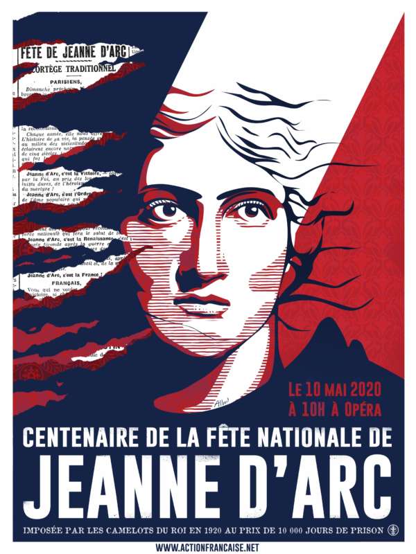 Affiche de soutien Jeanne 2020