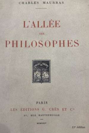 l’Allée des philosophes