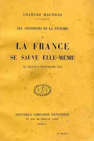 La France se sauve elle-même-