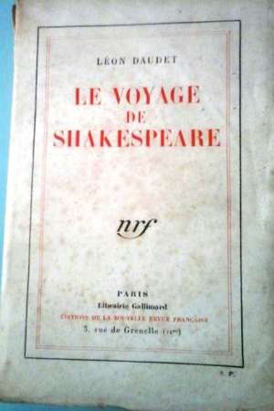 Le voyage de Shakespeare