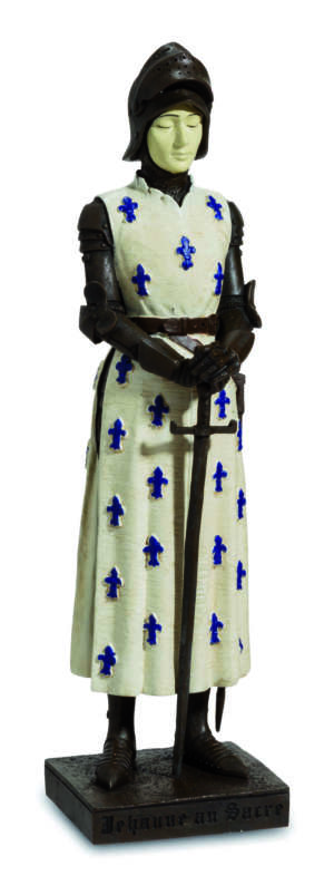 Statue de Jeanne d&rsquo;Arc au sacre de Reims