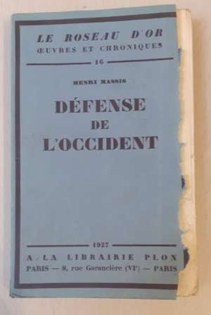 Défense de l&rsquo;Occident