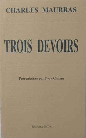 Trois devoirs