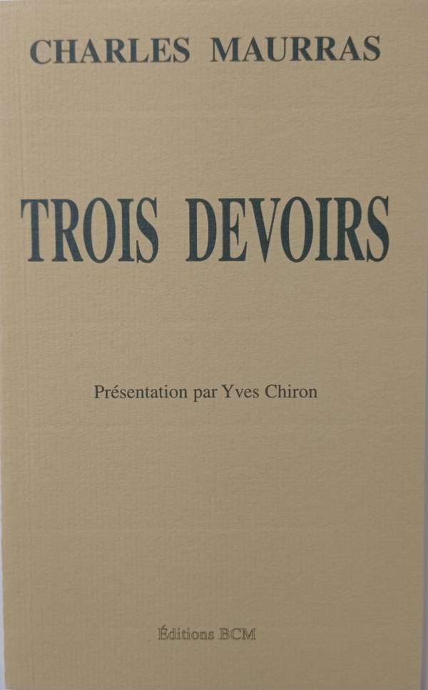 Trois devoirs