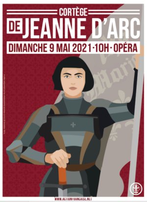 Affiche de soutien Jeanne 2021