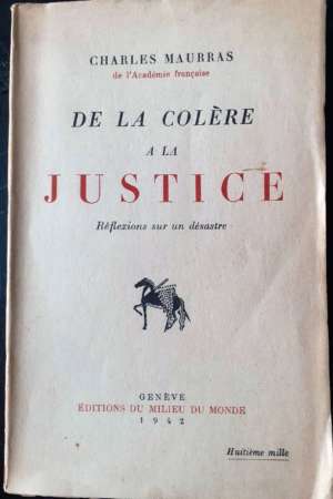 De la Colère à la Justice