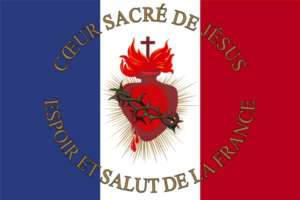 Drapeau sacré-coeur