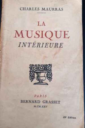 La musique intérieure – dédicacé