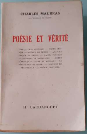 Poésie et Vérité
