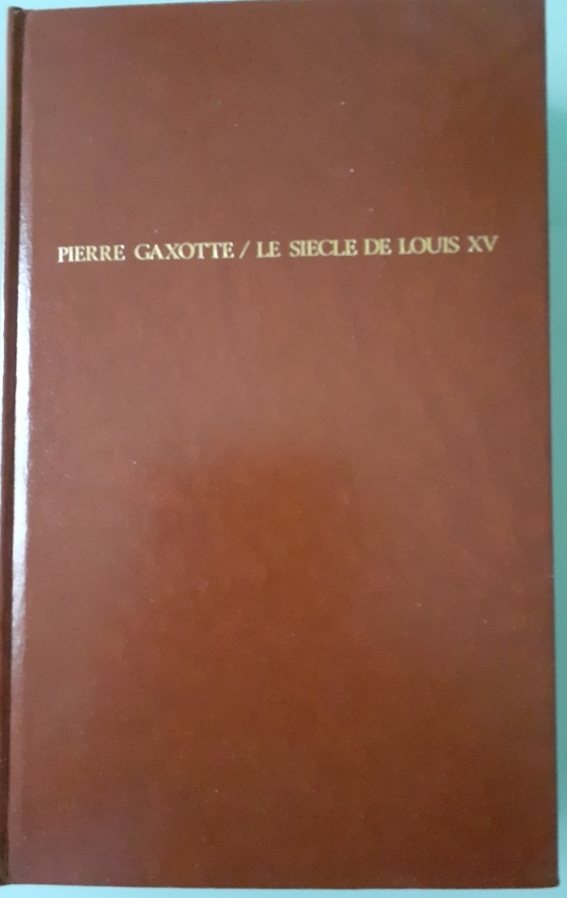 Le siècle de louis XV