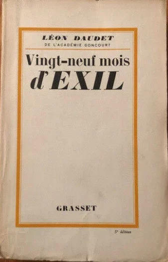 Vingt-neuf mois d'exil