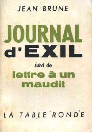 Journal d&rsquo;exil