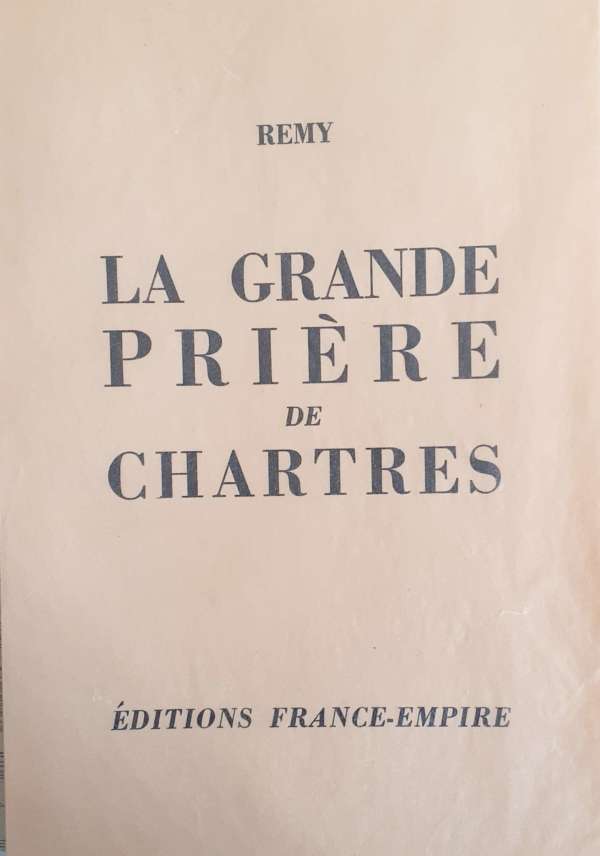 La Grande Prière de Chartres