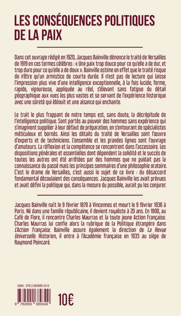 Les conséquences politiques de la paix – Image 2