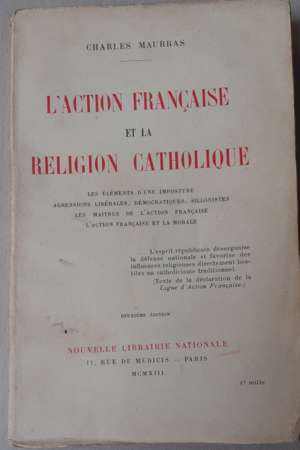 L’action française et la religion catholique