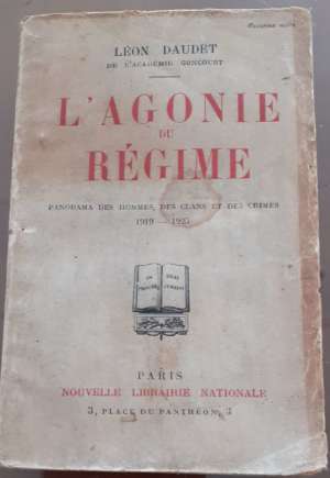 L&rsquo;agonie du régime