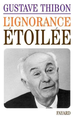 L&rsquo;Ignorance étoilée