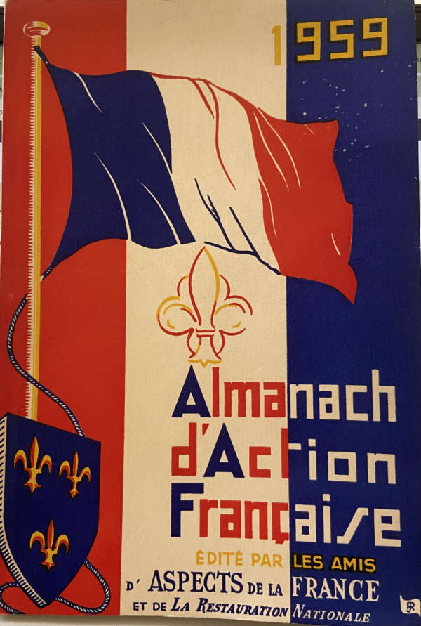 Almanach d'Action française - 1959