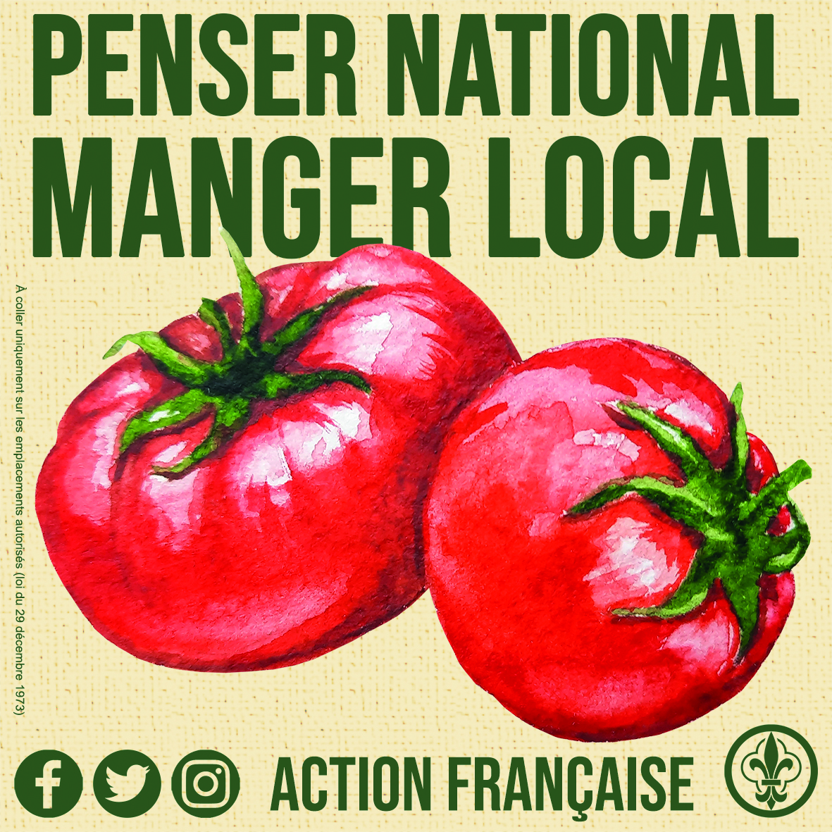Penser national (tomate)- 50 exemplaires