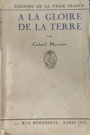 A la gloire de la terre