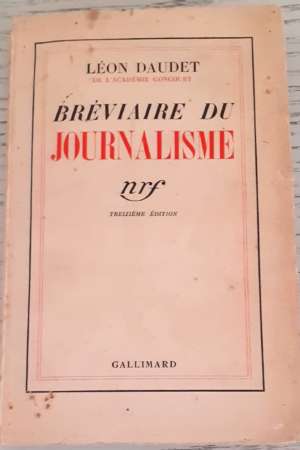 Bréviaire du journalisme