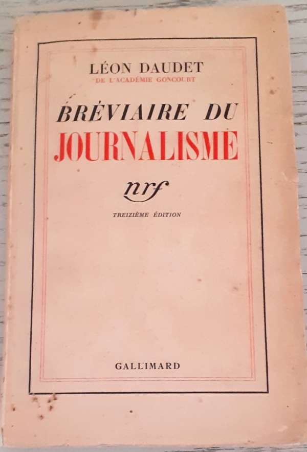 Bréviaire du journalisme