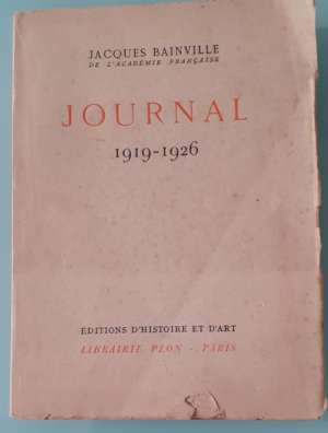 Journal 1919-1926