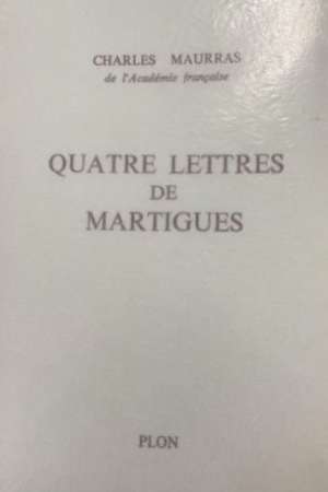 Quatre lettres de Martigues