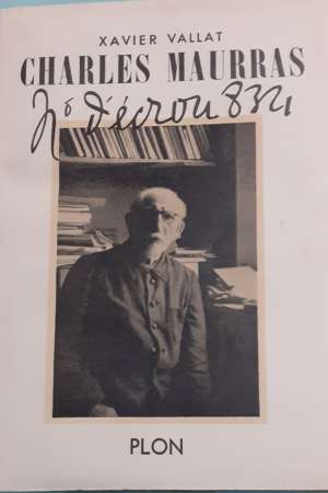 Charles Maurras – Numéro d’écrou 8.321- signé