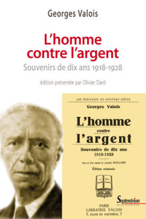 L&rsquo;homme contre l&rsquo;argent, de Georges Valois