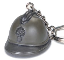 Porte-clefs casque Adrian