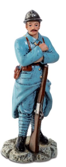 Soldat Français 1918 avec fusil