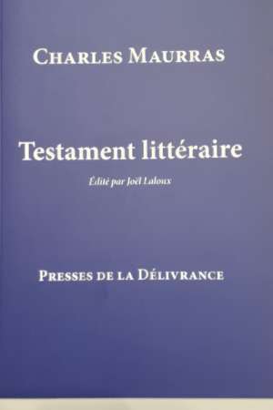 Testament littéraire