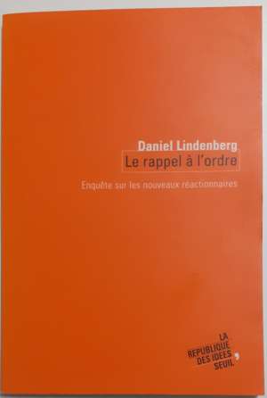 Le rappel à l&rsquo;ordre